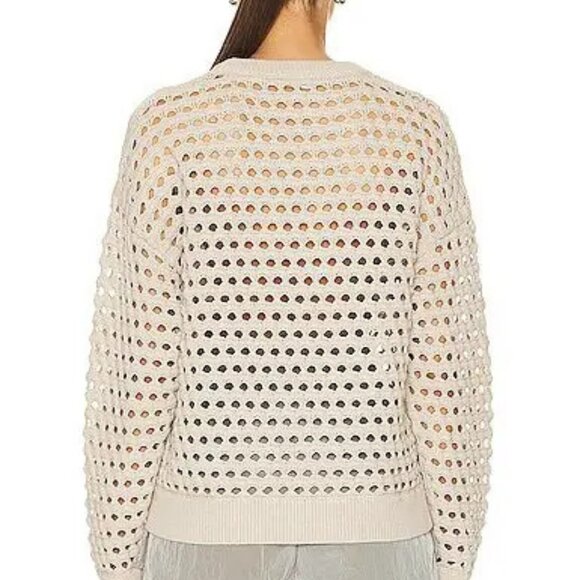 Rare Women's  Harshaw Sweater Size Small Grey Tan  Sold out Everywhere VAR01504 - Picture 4 of 12